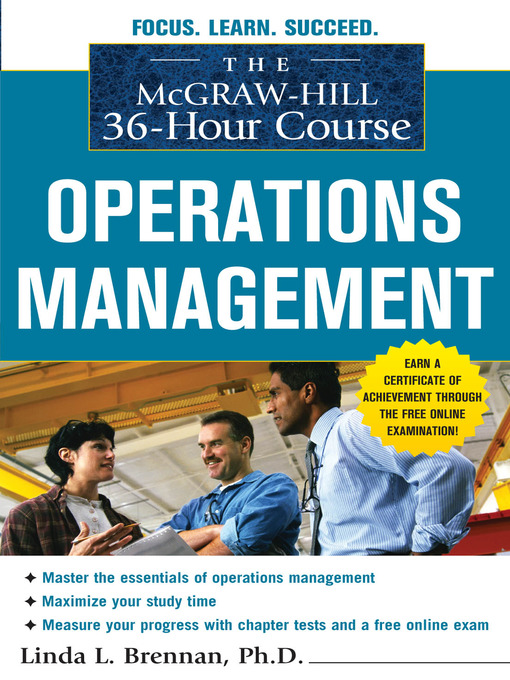 Title details for Operations Management by Linda L. Brennan - Available